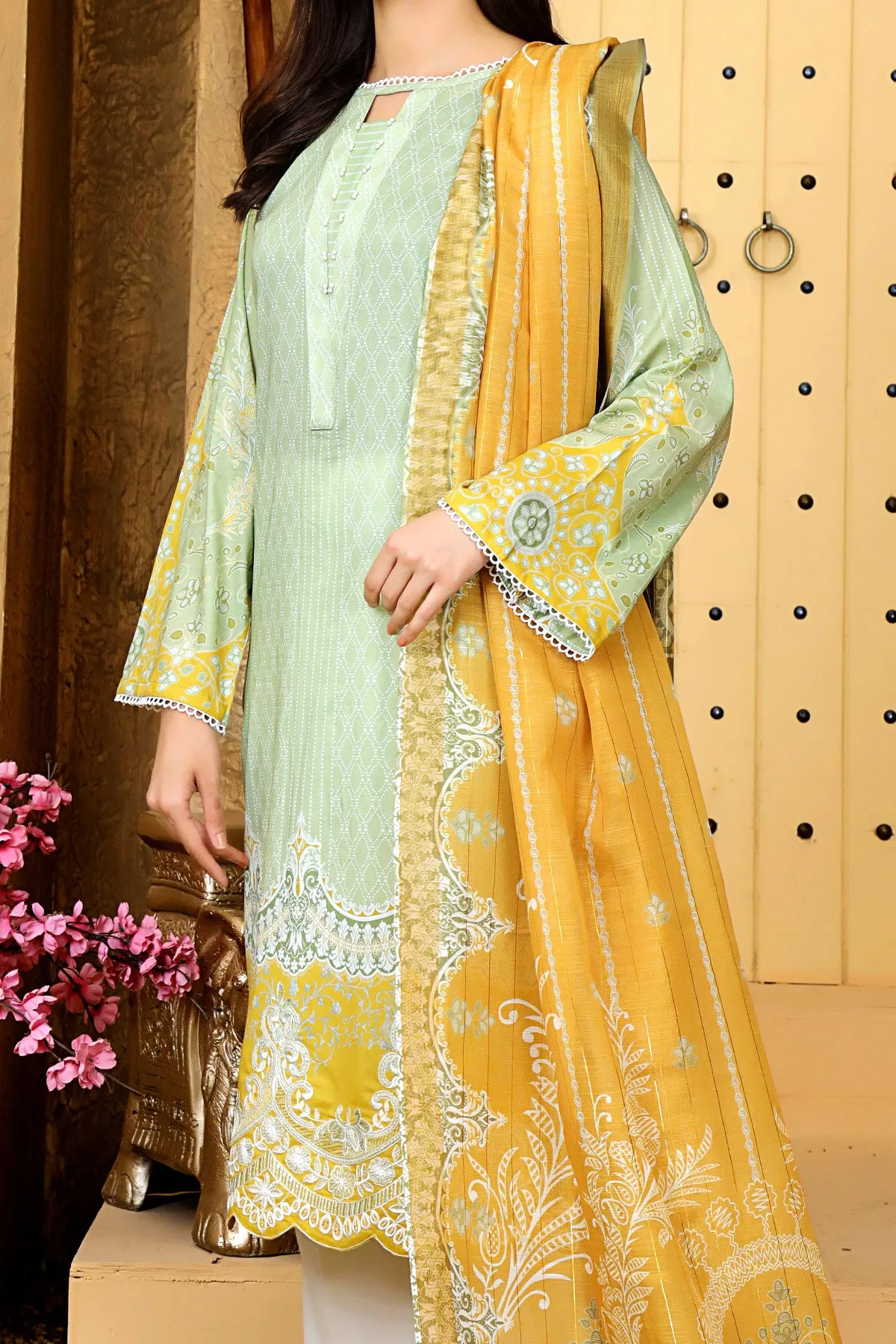 3 PIECE DIGITAL PRINT LAWN| DPC-212