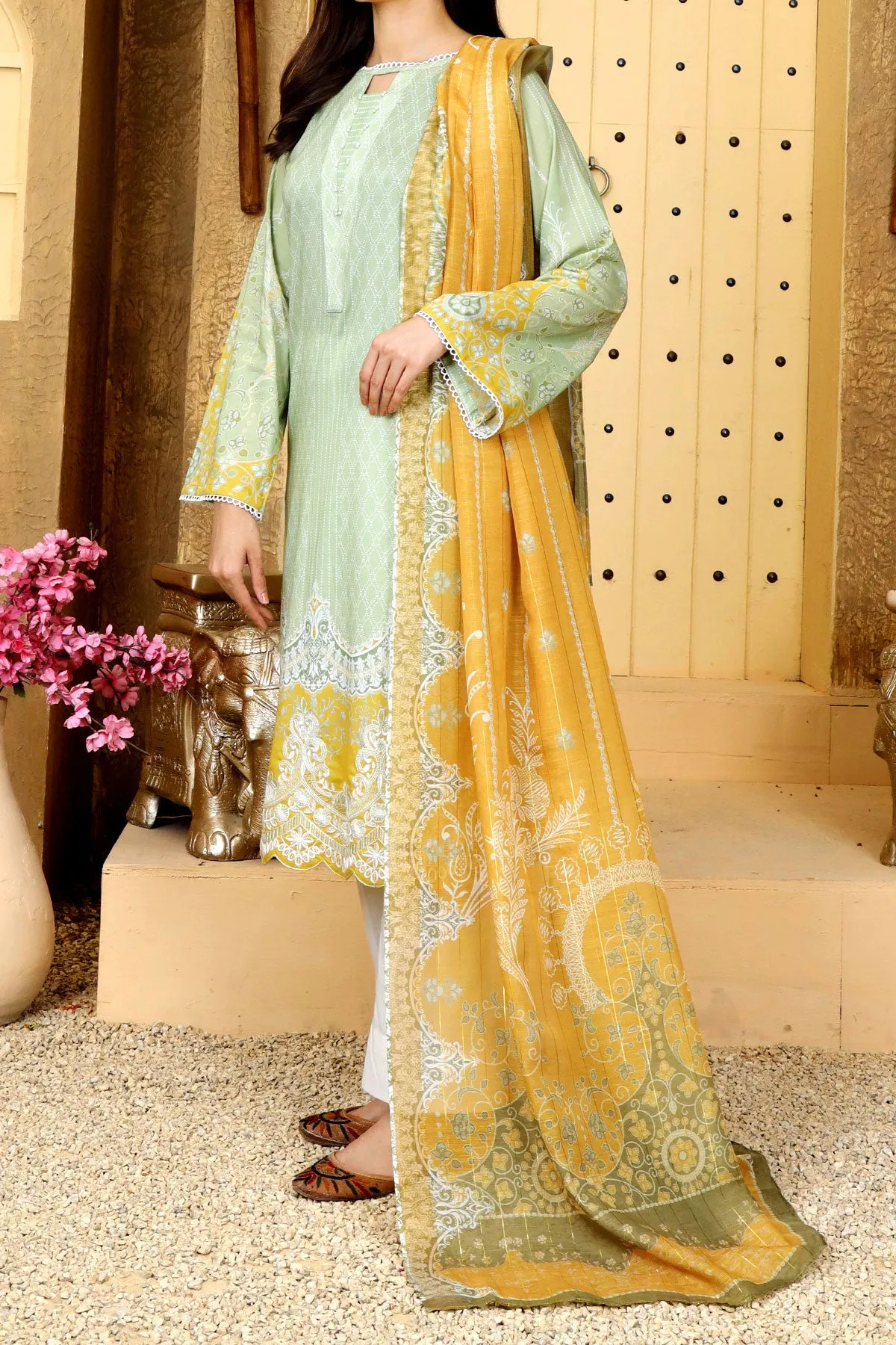 3 PIECE DIGITAL PRINT LAWN| DPC-212