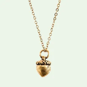 Acorn Small Necklace