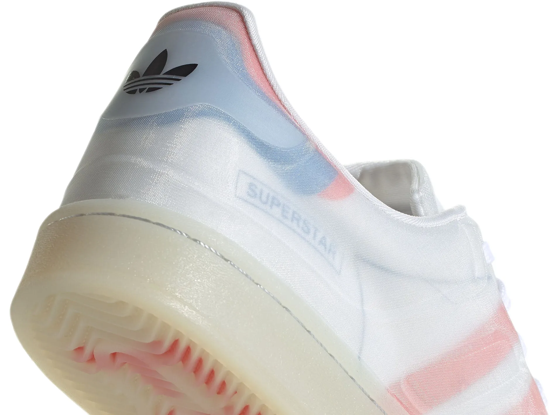 Adidas Mens Superstar Future Shell White/Blue/Pink <br> FX5544