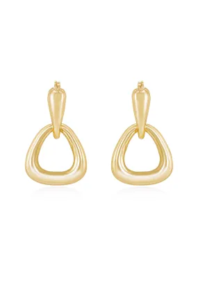 Baby Double Dangle Hoop Earrings