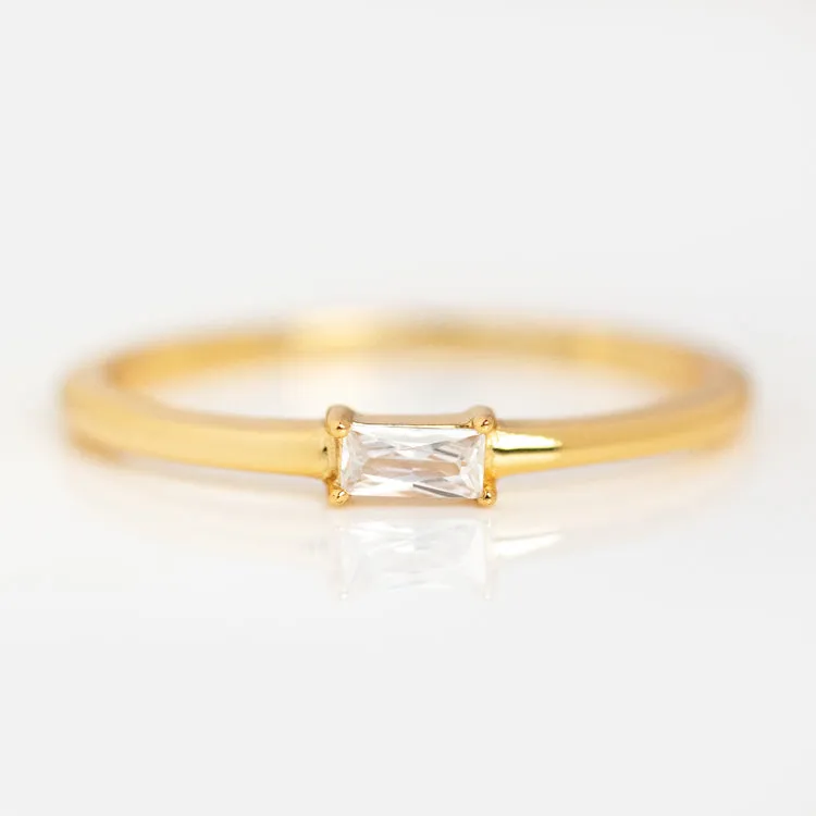 Baguette Stacking Ring