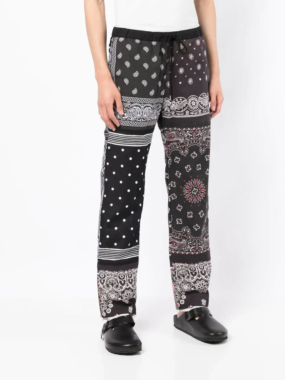 Bandana Patchwork Pants