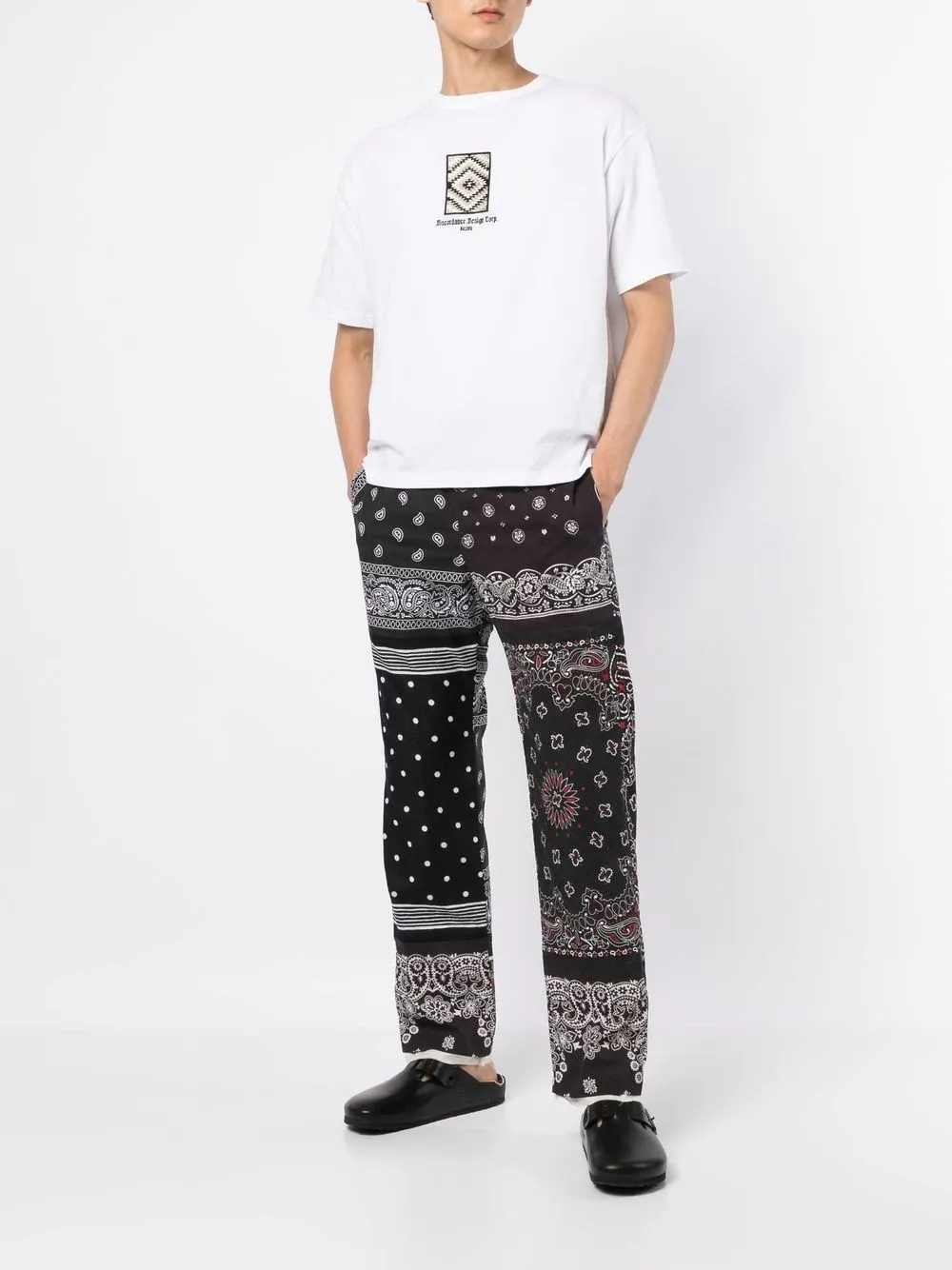 Bandana Patchwork Pants