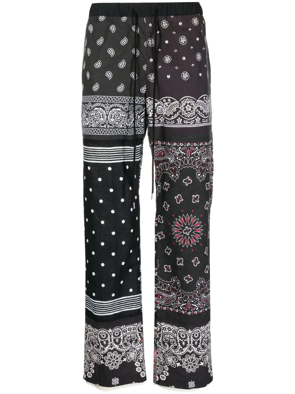 Bandana Patchwork Pants