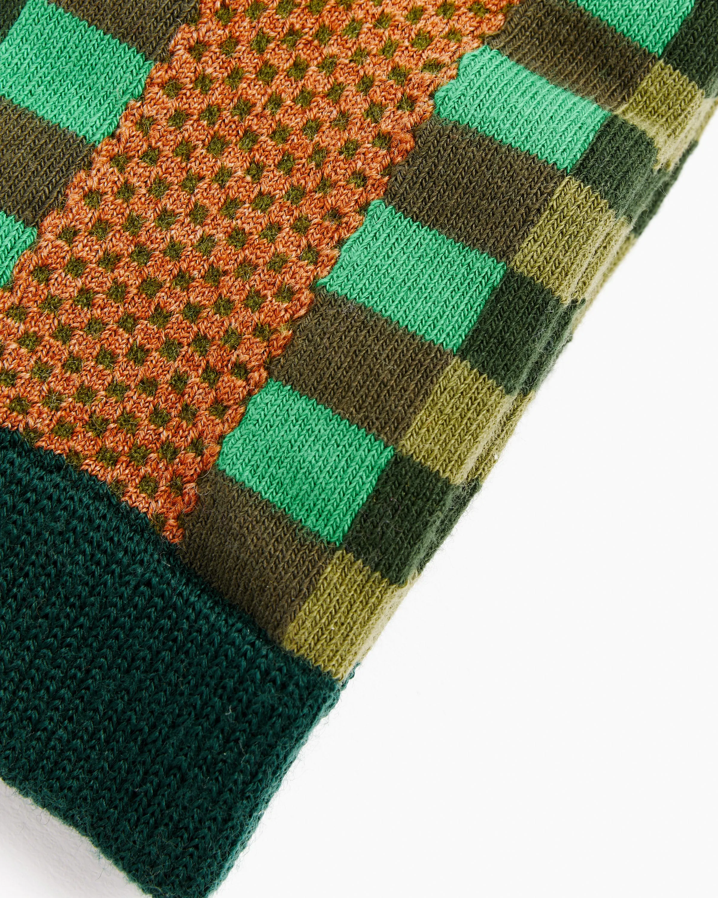 Block Wool Socks