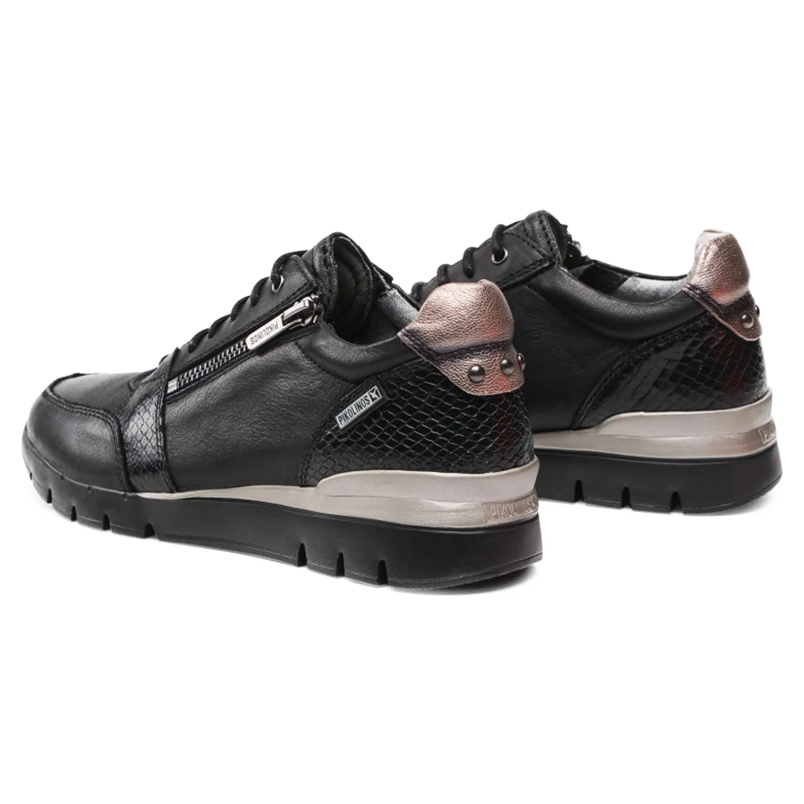 Cantabria Calfskin Leather Women's Casual Sneakers