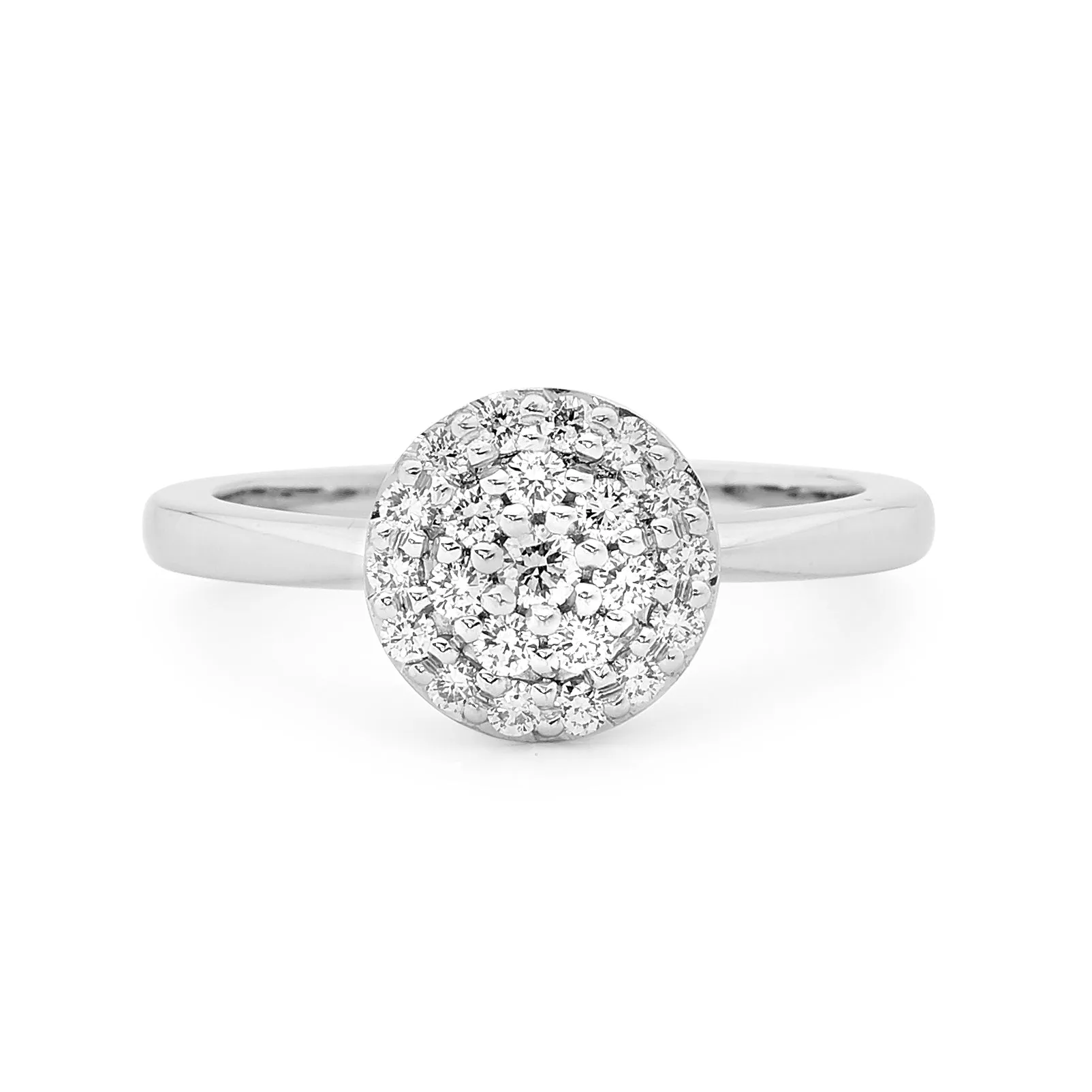 Cluster Diamond Ring