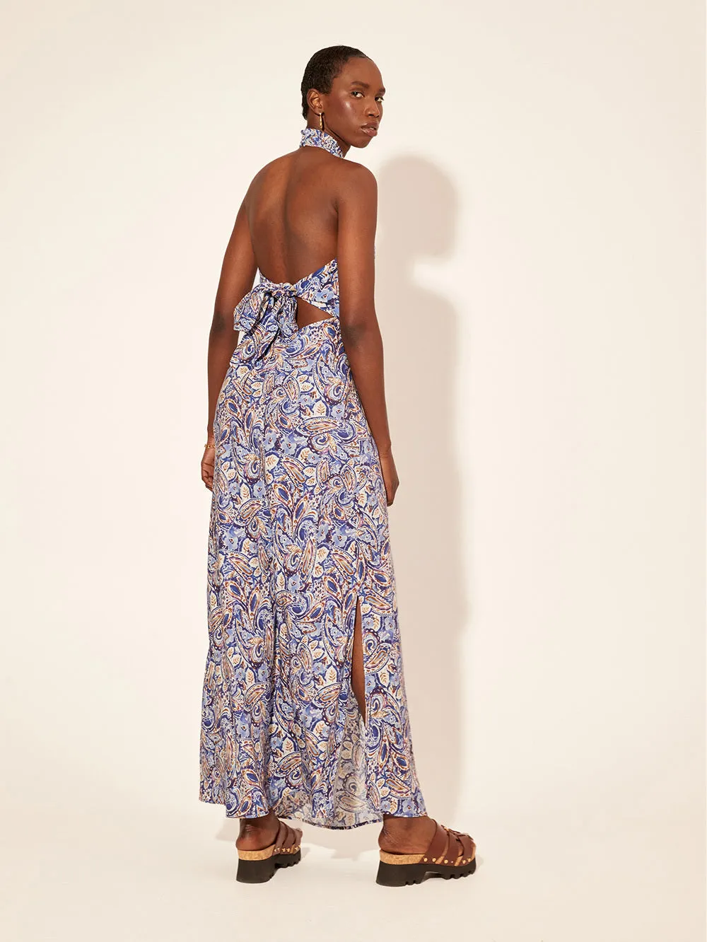 Dakota Halter Maxi Dress