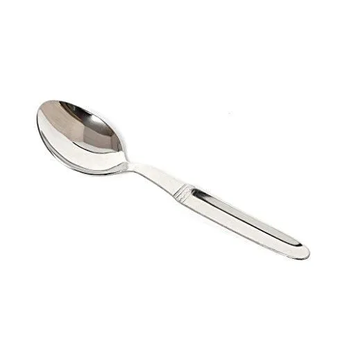 Embassy (Classic by Embassy) Dessert Spoon, Pack of 6, Stainless Steel, 17.8 cm (Nova, 17 Gauge)