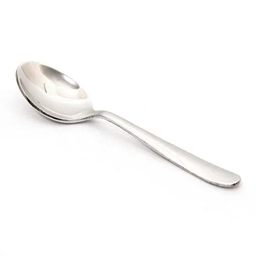 Embassy (Classic by Embassy) Tea Spoon, Pack of 6, Stainless Steel, 12.9 cm (Ajanta, 14 Gauge)