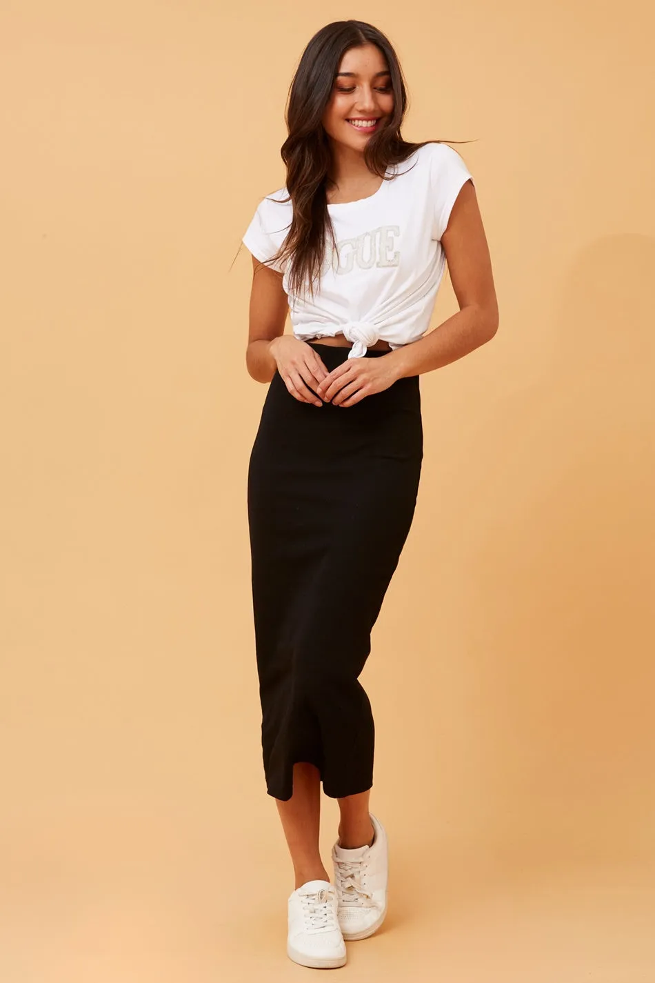 FRANCESCA BODYCON MIDI SKIRT