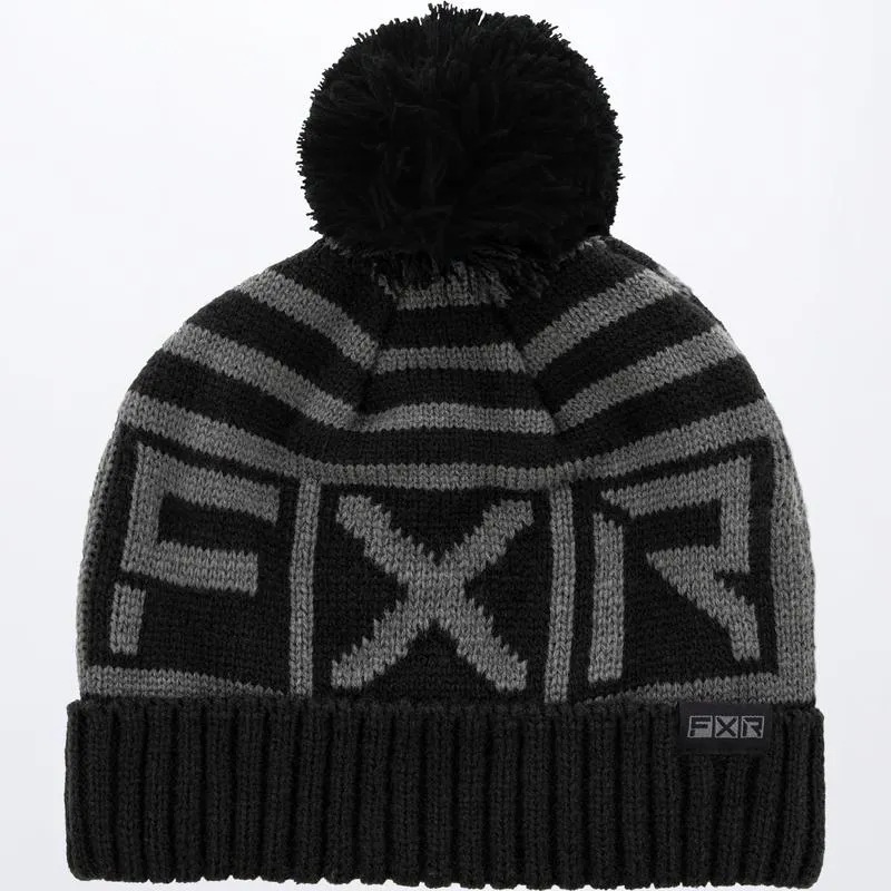 FXR Youth Helium Beanie Black/Charcoal