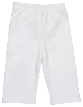 GOTS Certified Organic Cotton Clothing Baby Pants (White)