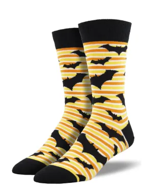 Halloween Bats Men's Socks