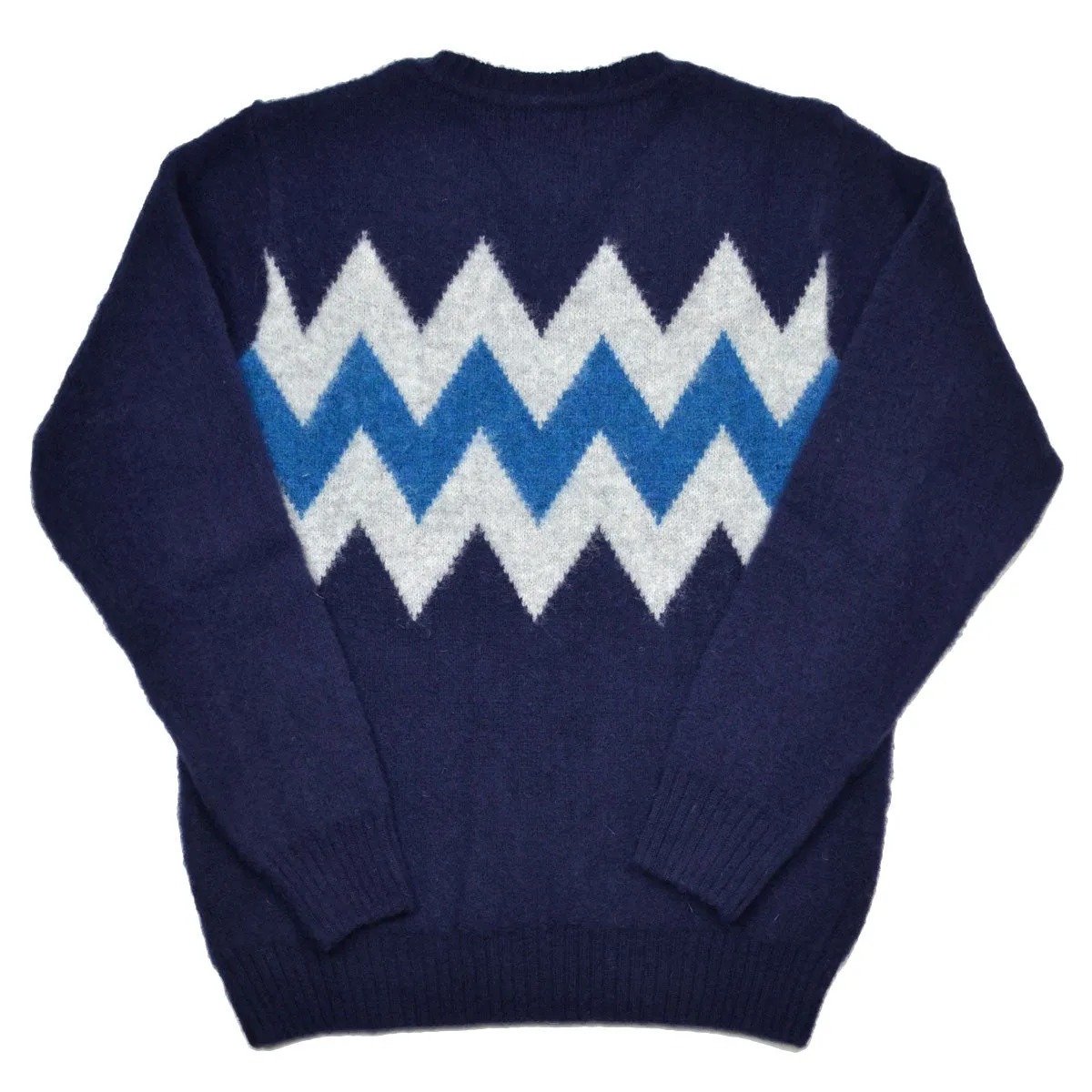 Howlin' - Wild Safari Wool Sweater - Navy