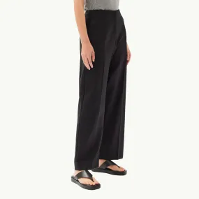 Isadora Wool Trouser - Black