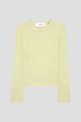 LAYERING TOP-LIGHT YELLOW