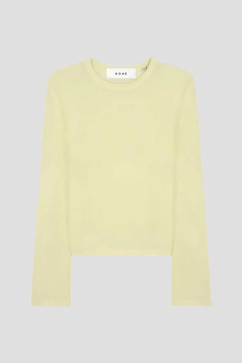 LAYERING TOP-LIGHT YELLOW