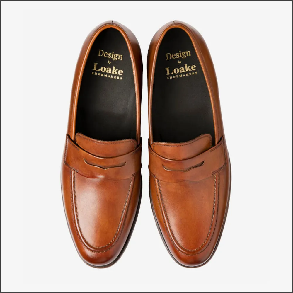 Loake Wiggins Tan Loafer Shoe*