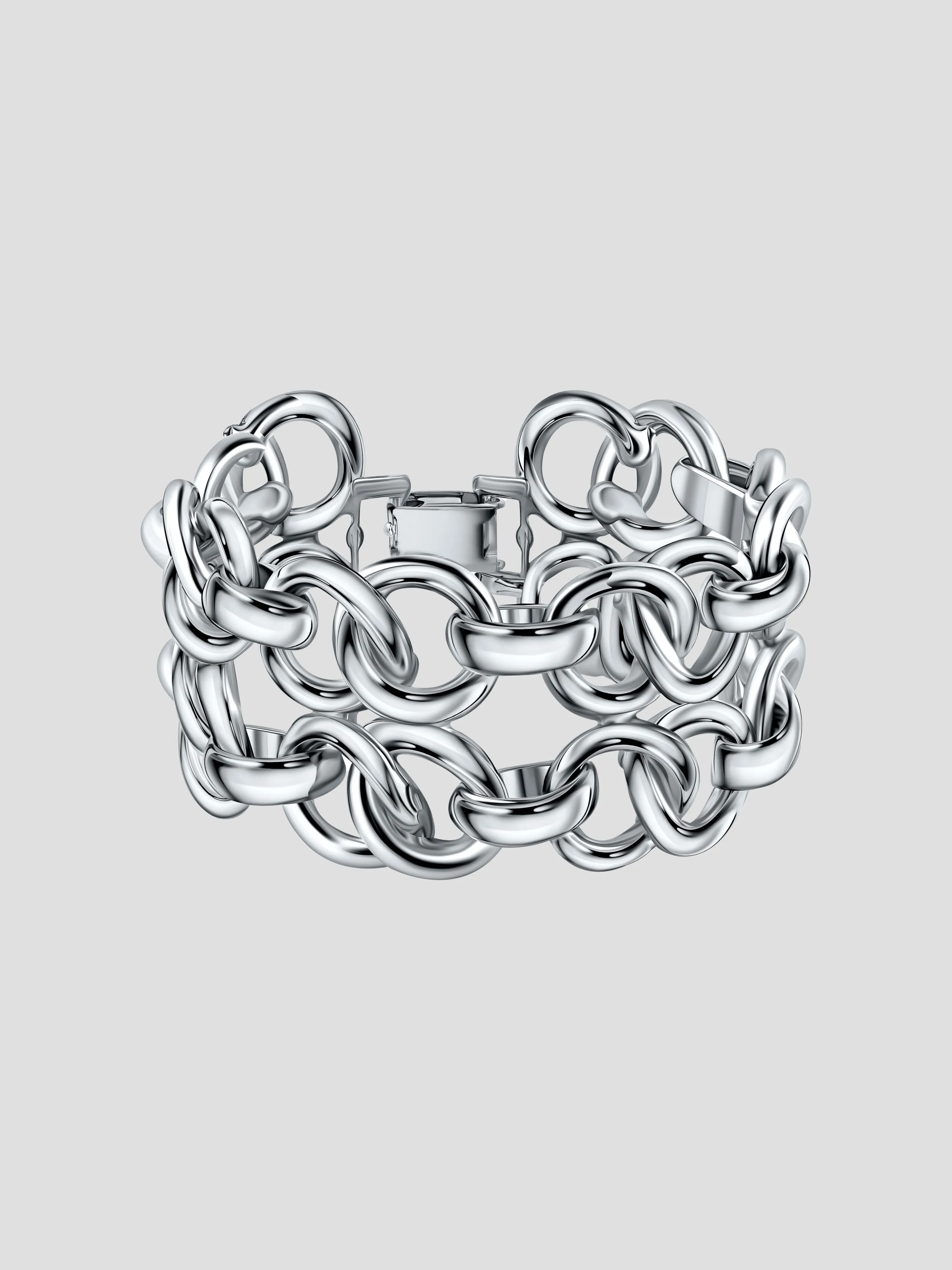 Love Link Bracelet Rhodium