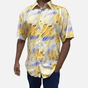 Mens Casual Summer shirt Banana Cream | Clearance | M