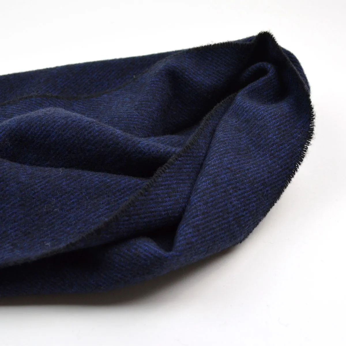 Norse Projects - Johnstons x Norse Donnegal Scarf - Dark Navy