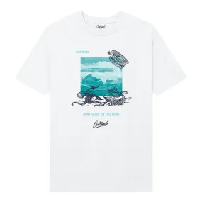 Outrank This Wave Tee - White