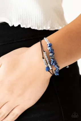 Paparazzi Nature Novice Blue Urban Bracelet