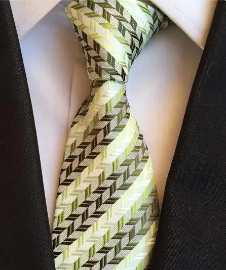 Plaid Striped Silk Men Neckties