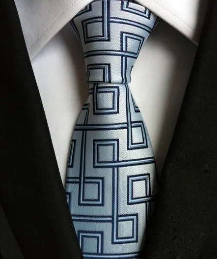 Plaid Striped Silk Men Neckties