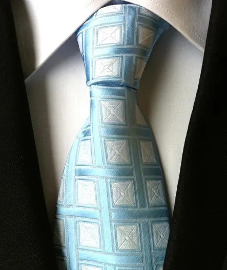 Plaid Striped Silk Men Neckties