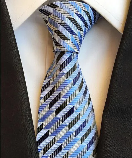 Plaid Striped Silk Men Neckties