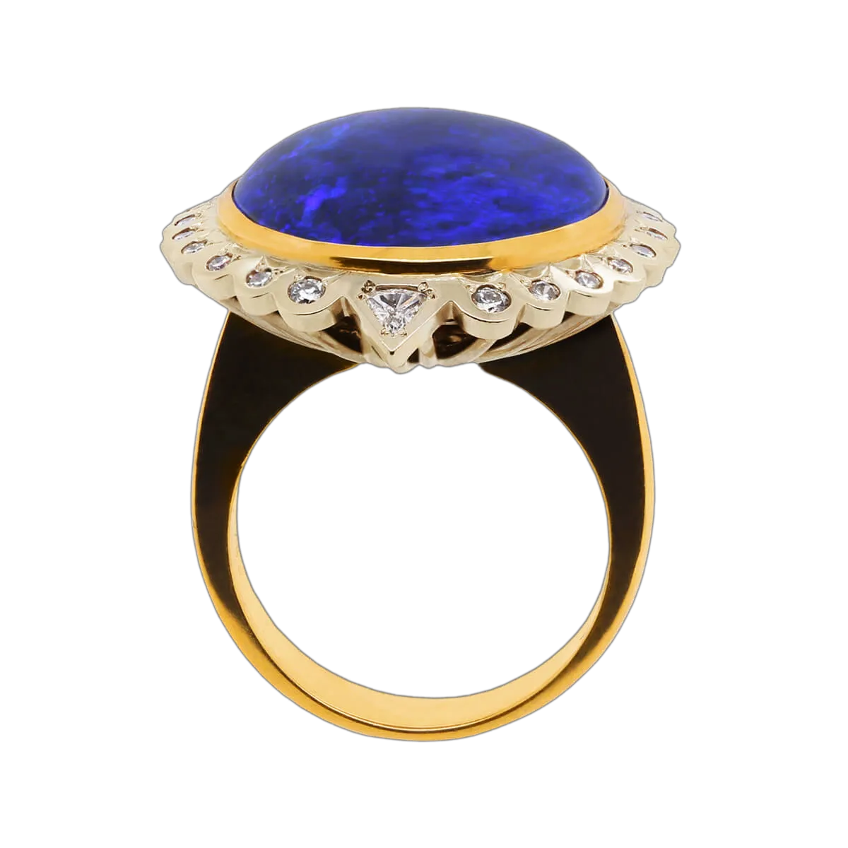 Princess of the Night Opal Ring