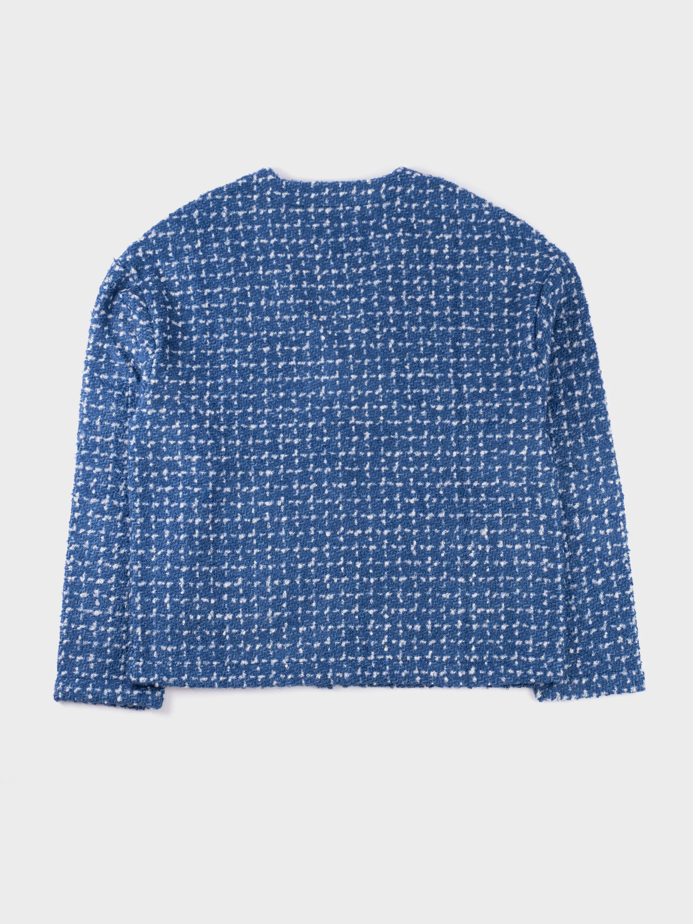 Reception Henry Cardigan - White/Mid Blue