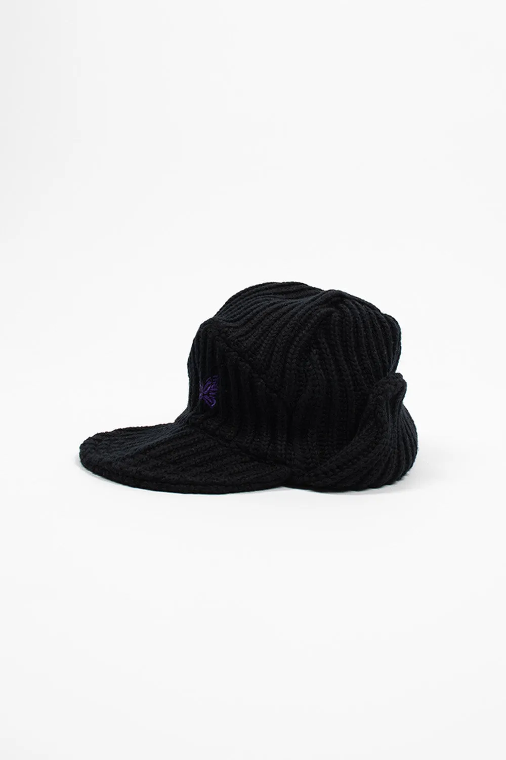 Ribbed Shooting Cap Black