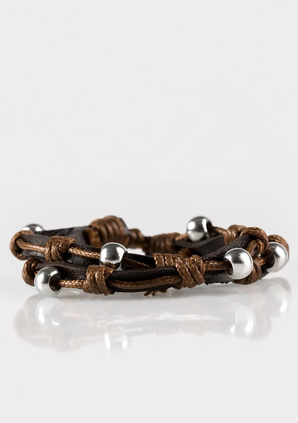 Right To Ride Brown Bracelet/Anklet