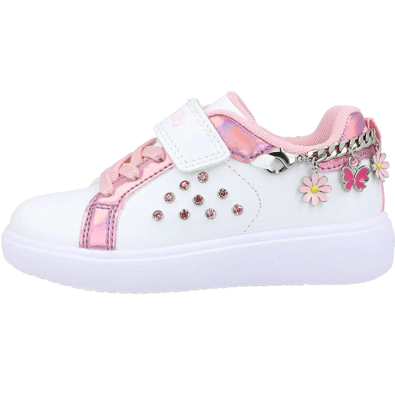 Scarpe casual da Bambina LELLI KELLY Art. LKAA3410 GIOIELLO sneakers BIANCO ROSA