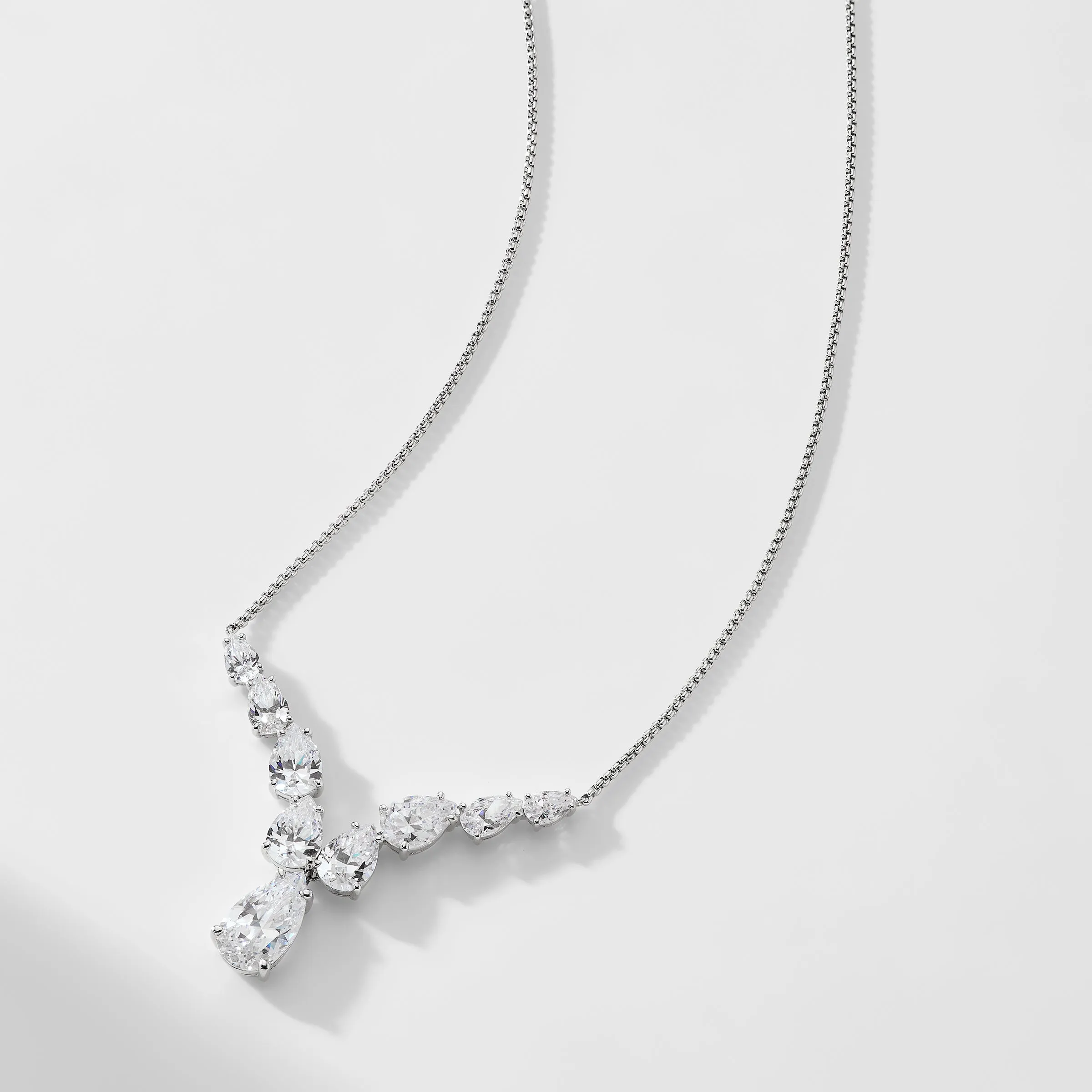 SHINE ON CZ PENDANT NECKLACE