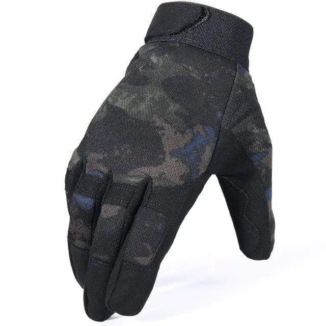 Tactical Gloves Antiskid Army Military Bicycle Airsoft Motorcycle Shoot Paintball Work Gear Camo Full Finger Men Women