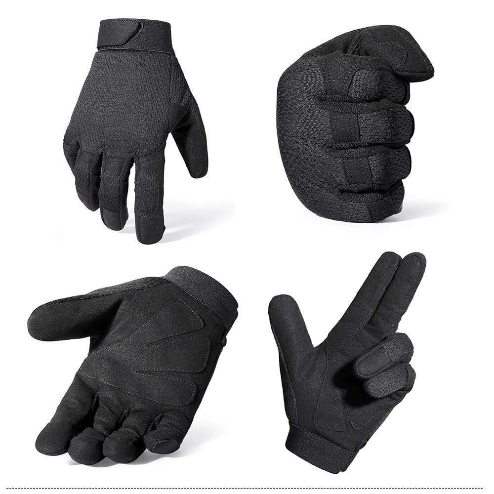 Tactical Gloves Antiskid Army Military Bicycle Airsoft Motorcycle Shoot Paintball Work Gear Camo Full Finger Men Women