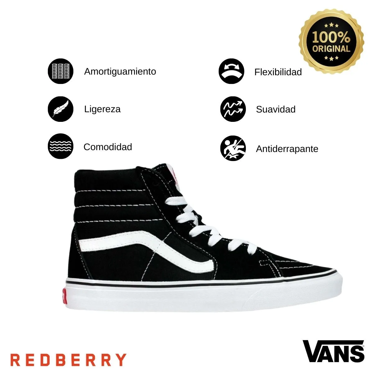 Tenis Vans Casual Urbano Unisex N000D5IBKA