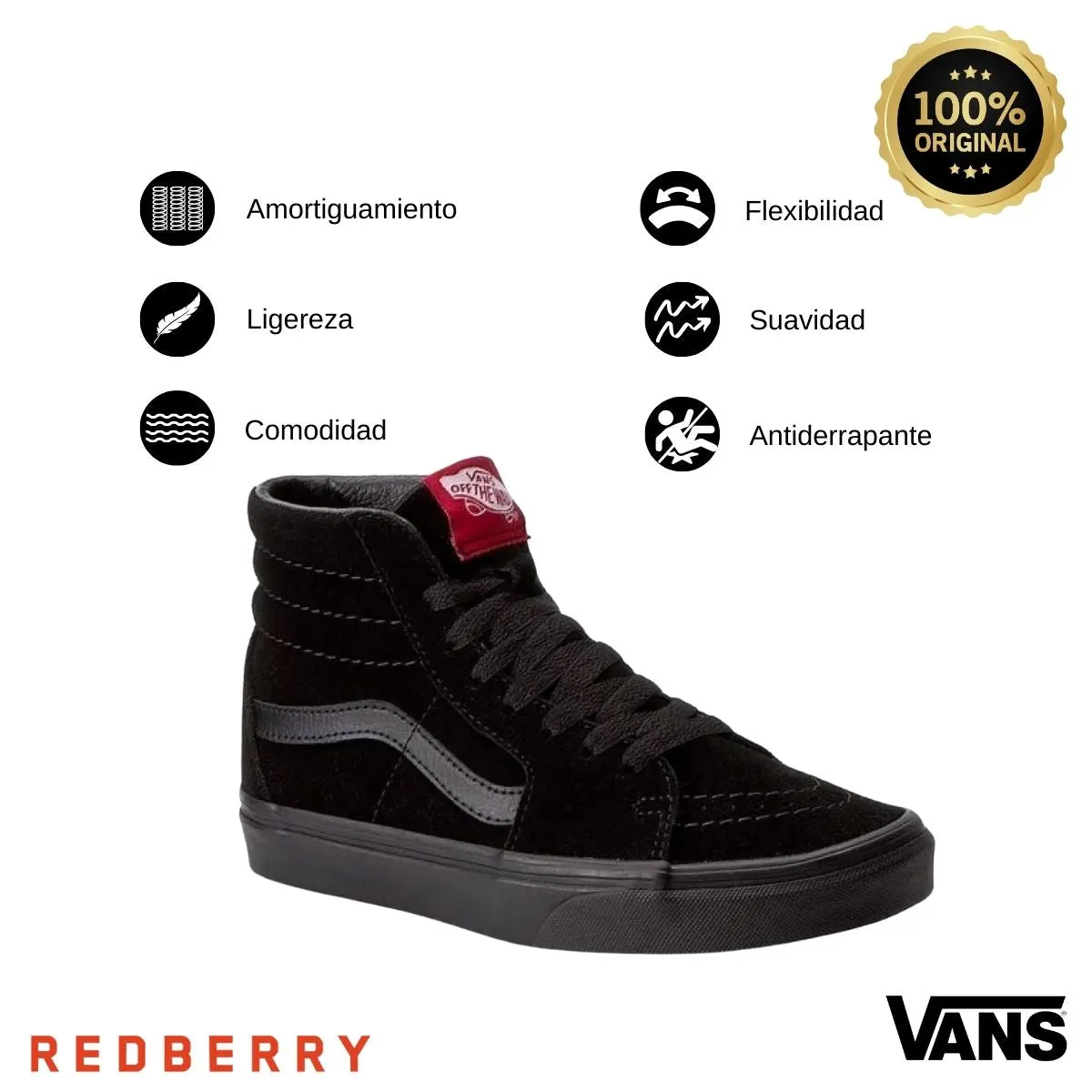 Tenis Vans Casual Urbano Unisex N000D5IBKA