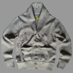 THE EXPLORER CARDIGAN - MID GREY