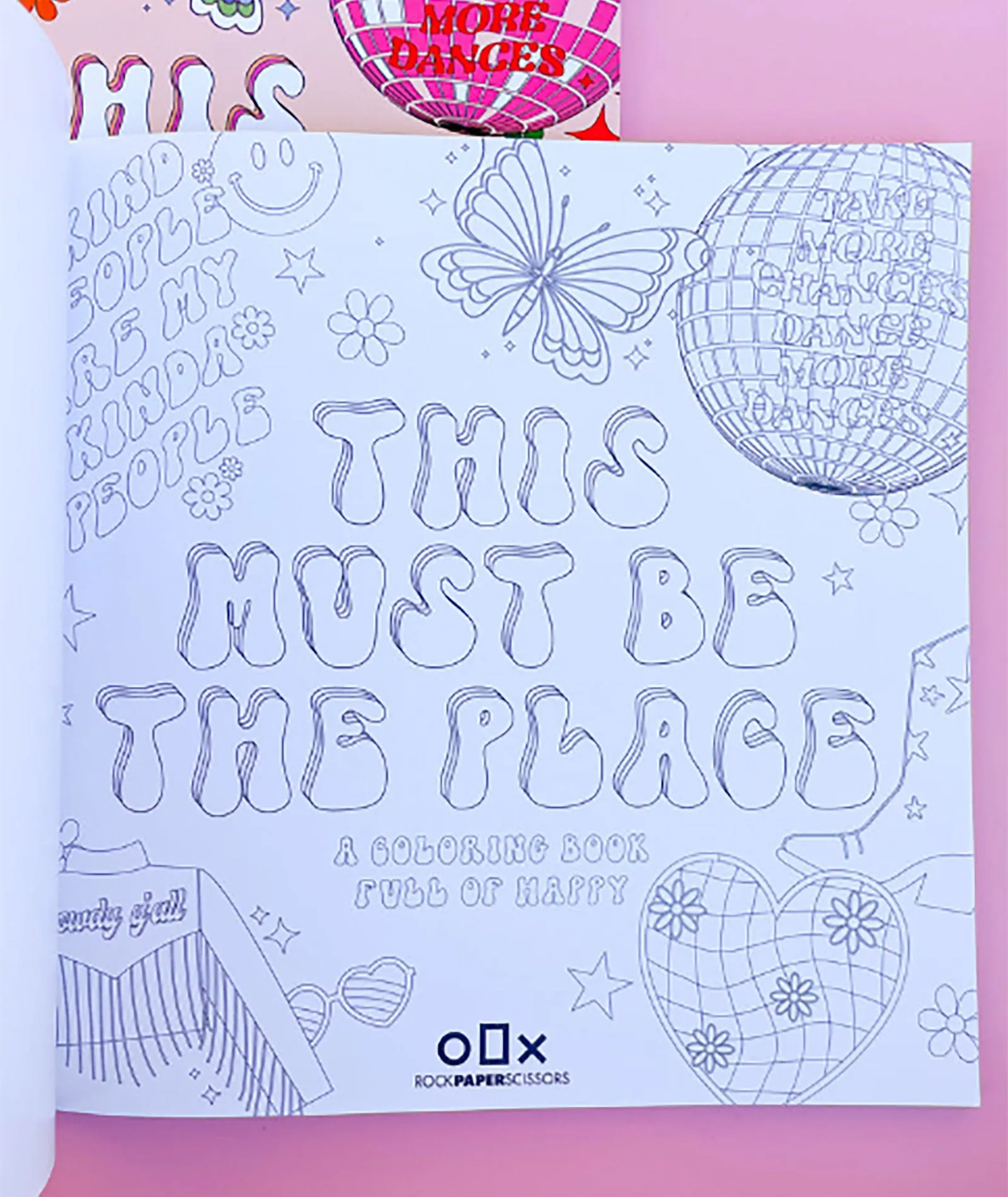 This Must Be the Place Coloring Book