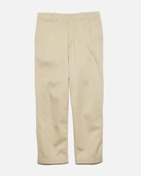 Wide Chino Pants - Khaki