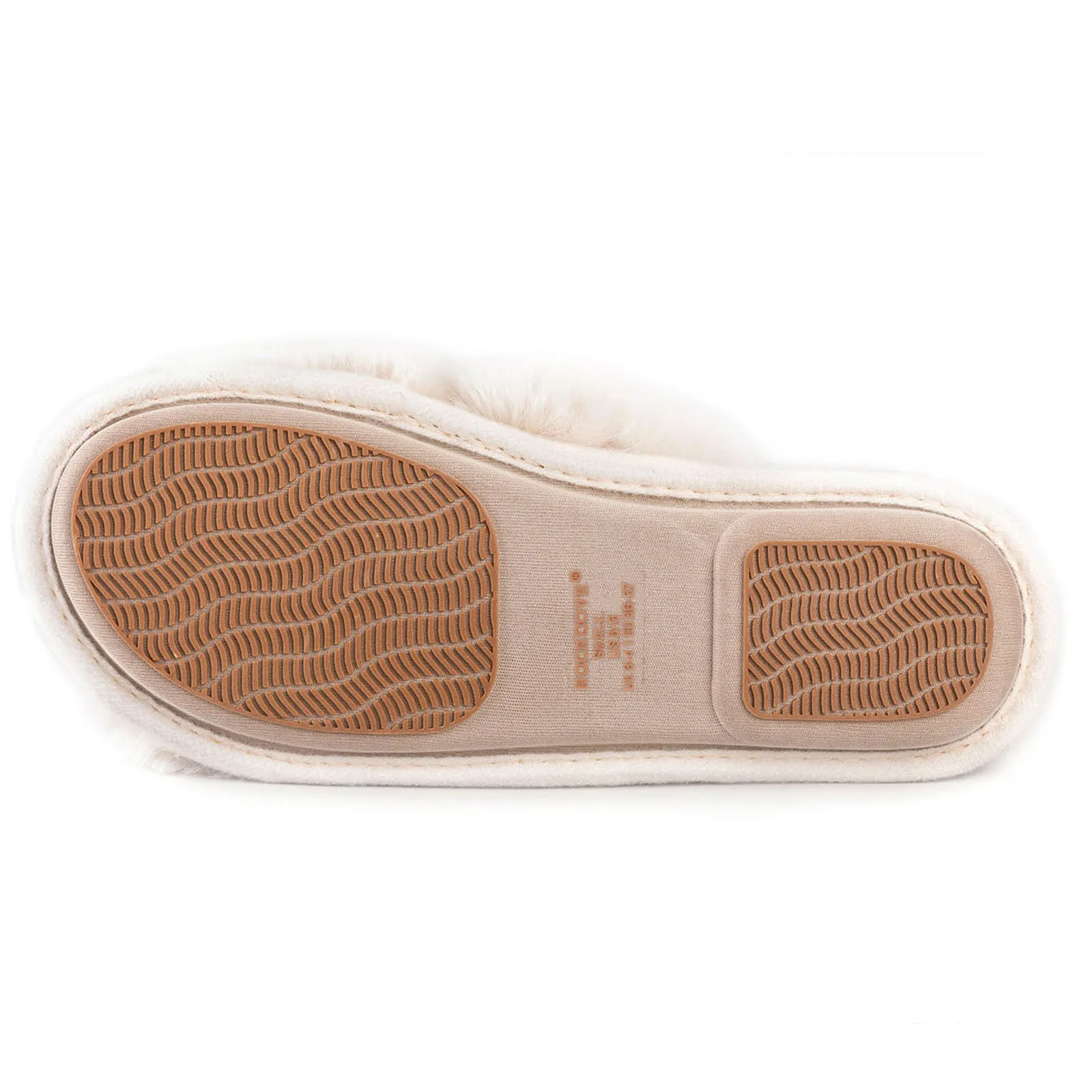 Women's Adeline Cross-Band Faux Fur Slipper